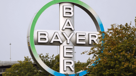 Logo des Bayer-Konzerns © imago/Future Image/C. Hardt