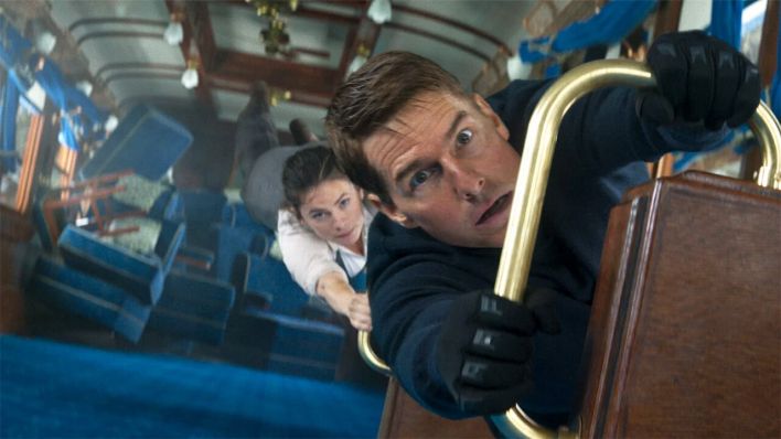 Hayley Atwell und Tom Cruise in "Mission: Impossible 7 - Dead Reckoning Teil Eins" © Paramount Pictures