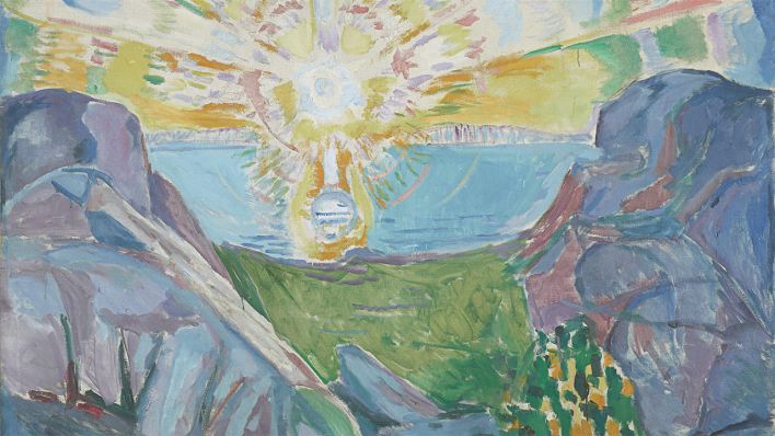 Edvard Munch Die Sonne 1910-1913