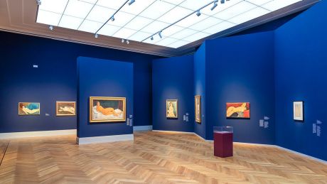 "Modigliani. Moderne Blicke" im Museum Barberini (Ausstellungsansicht) © David von Becker
