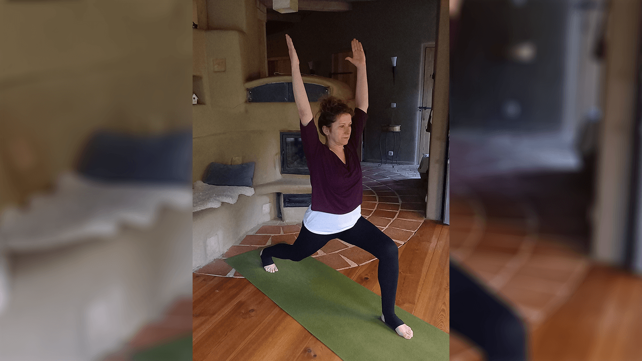 Steffi macht Yoga seit 12 Jahren und es tut ihr richtig gut