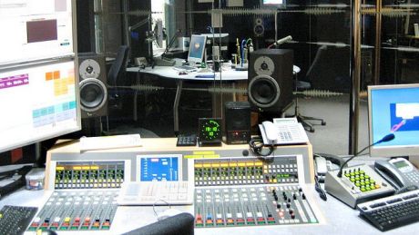 Radiostudio für arabisches BBC-Programm