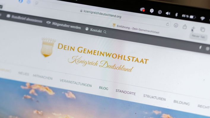 Internetpräsenz des Vereins "Königreich Deutschland"