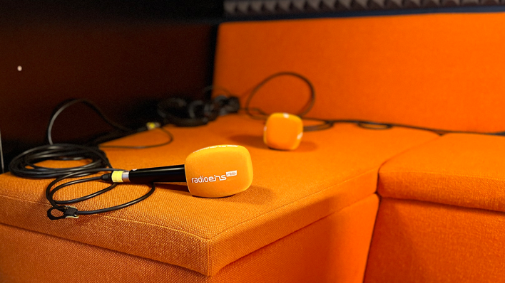 Mikrofone im radioeins-Truck