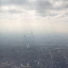 Blick über Berlin aus einem Flugzeug © radioeins/Chris Melzer