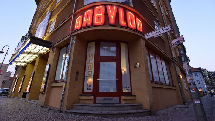 radioeins-Studio im Babylon © Oliver Ziebe