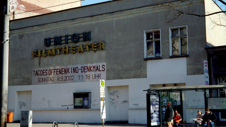 Denkmal des Union Filmtheaters in der Bölschestraße © imago/Gerlinde Schmidt