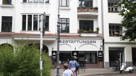 Bestattungshaus Spich © radioeins/Warnow Bestattungshaus Spich © radioeins/Warnow