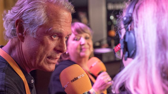 Jörg Stempel, Chef von AMIGA, in der radioeins Dachlounge