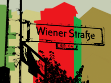 Straßenschild: Wiener Straße