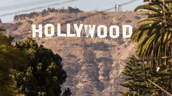 Hollywood-Schriftzug in Los Angeles © imago images/PanoramiC