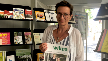 Ulrike Steglich vom Kiezmagazin WILMA Ulrike Steglich vom Kiezmagazin WILMA