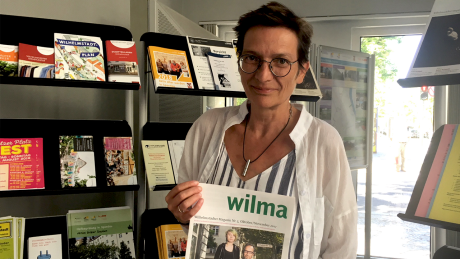 Ulrike Steglich vom Kiezmagazin WILMA