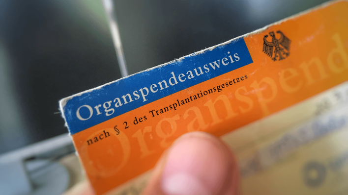 Organspendeausweis