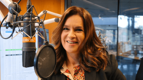 Katarina Witt im Studio © radioeins/Chris Melzer