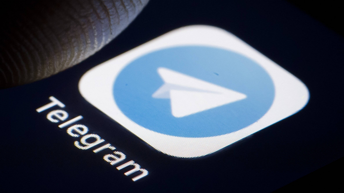 Logo des Instant-Messaging-Dienstes Telegram © imago images / photothek