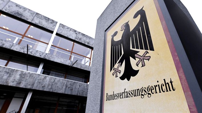 Das Bundesverfassungsgericht in Karlsruhe © dpa/Uli Deck
