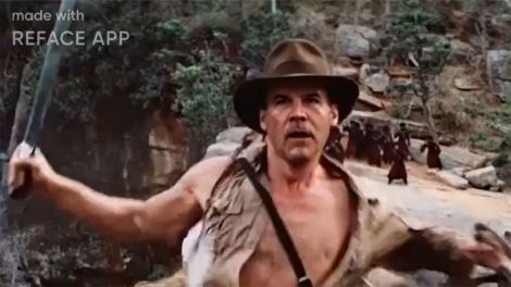 Deepfake macht's möglich: Sven Oswald als Indiana Jones