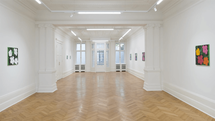 Sturtevant in der Galerie Société (Ausstellungsansicht) © Société