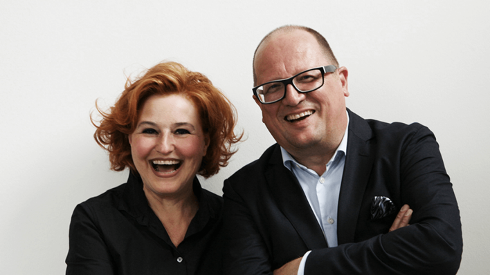Sabine Rückert und Andreas Sentker vom Podcast "ZEIT Verbrechen" © Vera Tammen für die ZEIT Sabine Rückert und Andreas Sentker vom Podcast "ZEIT Verbrechen" © Vera Tammen für die ZEIT