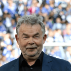 Der ehemalige Fußball-Sportreporter Manfred Breuckmann auf Schalke © imago images/Pakusch