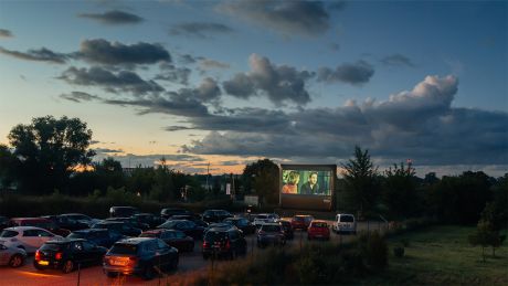 Autokino vom Kino Astoria