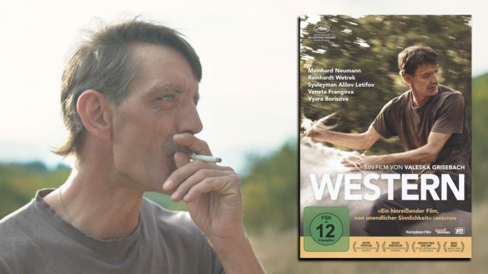 "Western" von Valeska Grisebach (DVD-Cover/Szene aus dem Film)