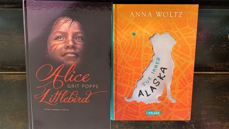 Bücher "Alice Littlebird" und "Für immer Alaska"