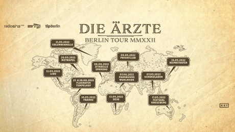 Die Ärzte Berlin Tour 2022 Die Ärzte Berlin Tour 2022