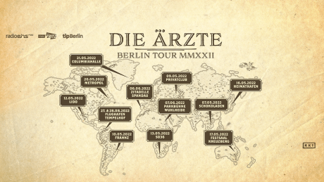 Die Ärzte Berlin Tour 2022