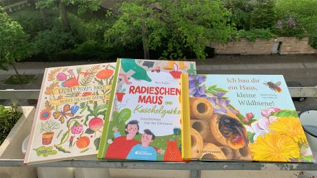Kinderbücher übers Gärtnern