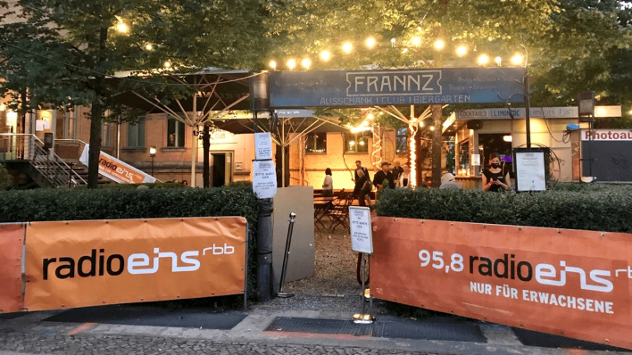 radioeins Sommergarten im Frannz © radioeins