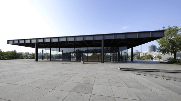 Die Neue Nationalgalerie © imago images/Reiner Zensen