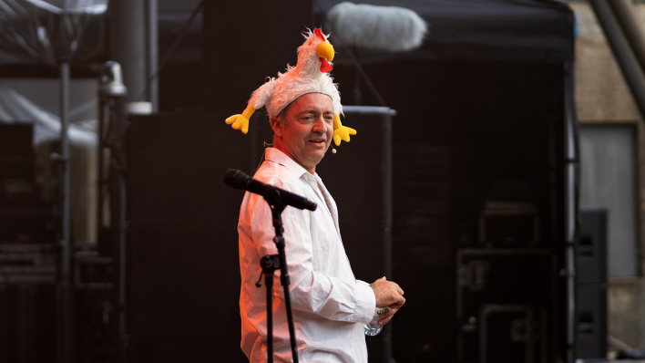 Rainald Grebe live in der Waldbühne © radioeins/Schuster