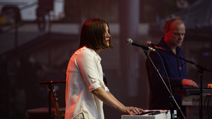 Sophia Kennedy in der Waldbühne © radioeins/Schuster