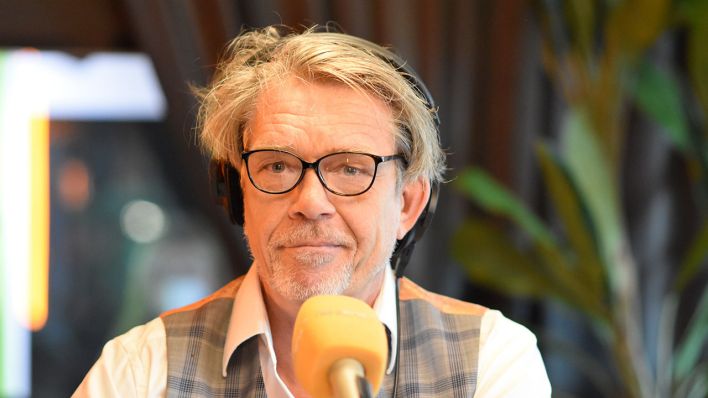 Hajo Schumacher im studioeins von radioeins im Bikini Berlin