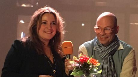 Meryem Celik und Thomas Pflanz von der Hildegard Bar Meryem Celik und Thomas Pflanz von der Hildegard Bar
