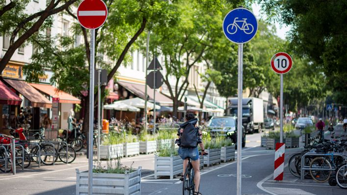 Bergmannstraße in Berlin-Kreuzberg © imago images/A. Friedrichs