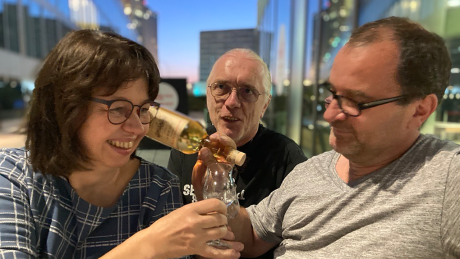 Ursula Kierzek, Werner Hertwig, Uwe Wagmüller (Whiskyherbst)