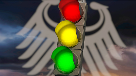 Symbolbild für eine Koalition aus SPD, FDP und Grünen © imago images/IlluPics