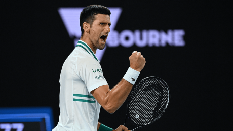Tennisstar Novak Djokovic © Dean Lewins/AAP/dpa