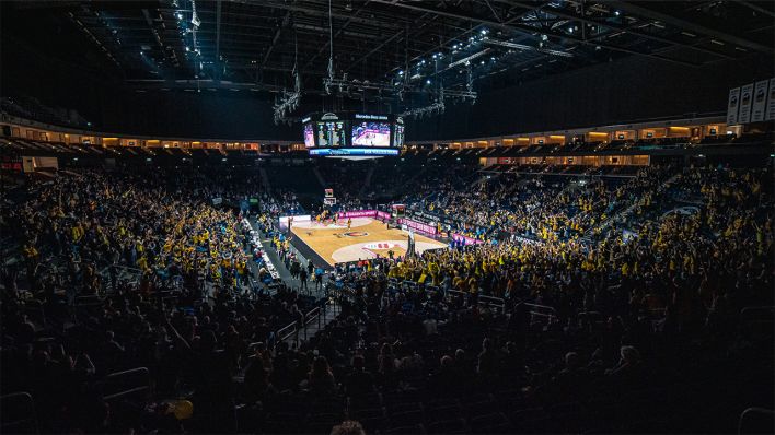 Alba Berlin in der Mercdes Benz Arena Alba Berlin in der Mercdes Benz Arena