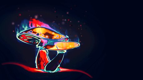 Magic Mushrooms (Illustration)