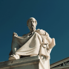 Statue des griechischen Philosophen Platon.
