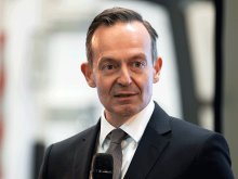 Bundesverkehrsminister Volker Wissing (FDP) © IMAGO / Rainer Unkel