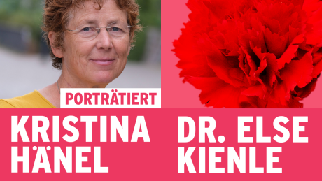 Kristina Hänel porträtiert Else Kienle © imago images/epd