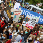 Fridays For Future: Jugendlichen demonstrieren im September 2021 in Berlin für mehr Klimaschutz