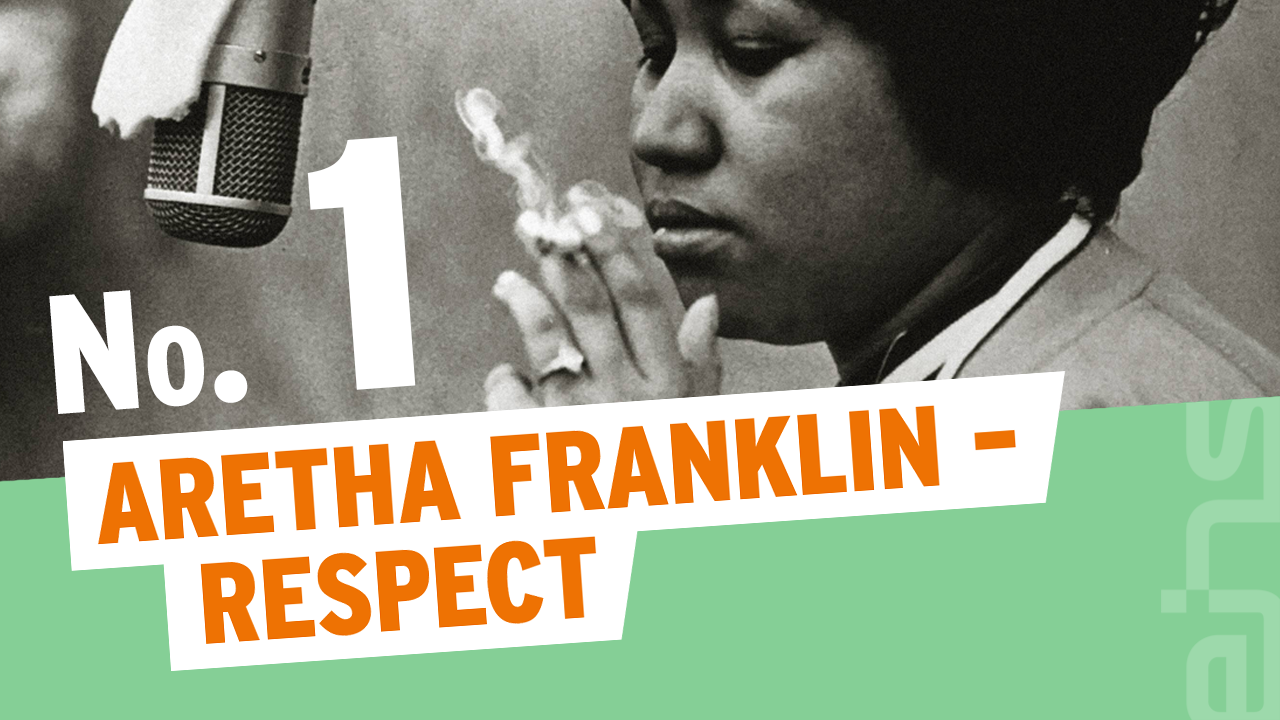 Top 100: FEMALE POWER - Die 100 besten Lieder von Frauen - Platz 1: Respect von Aretha Franklin © IMAGO/Cinema Publishers Collection