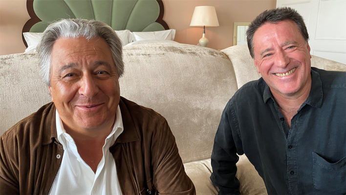 Christian Clavier (li.) und Philippe de Chauveron © radioeins