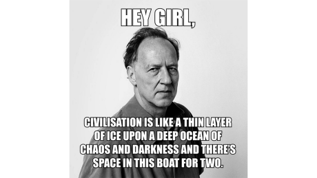 Werner Herzog in Social Media